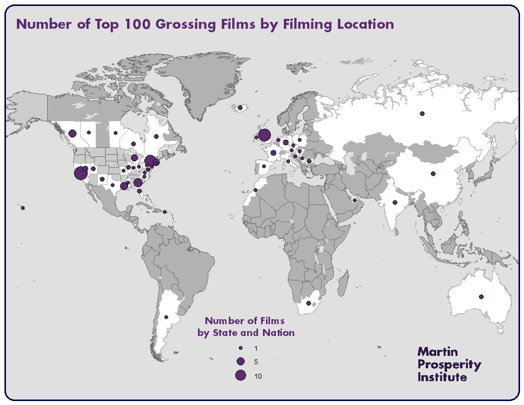 Films by Filming Location