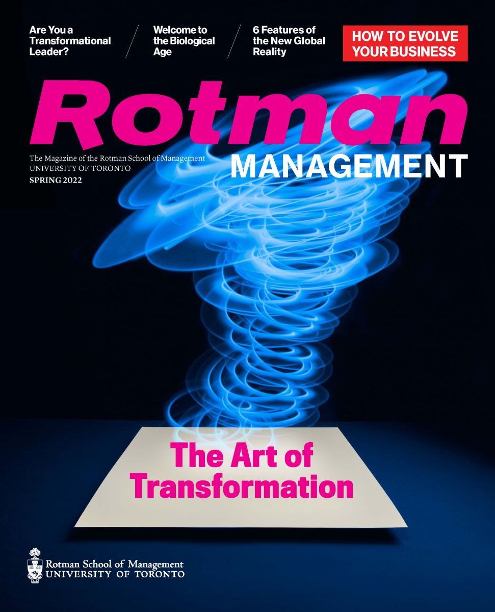 Cover image of Rotman Management magazine