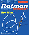 Rotman Mag. cover